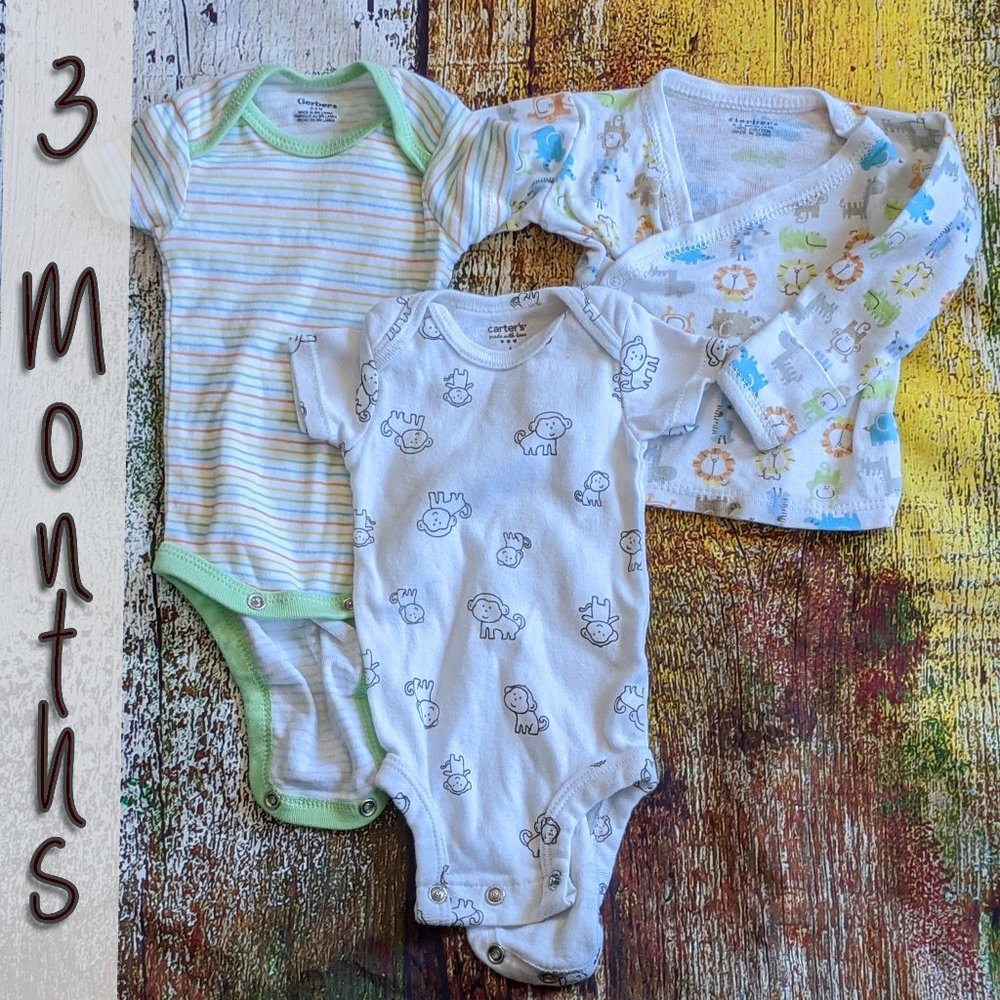 Multibrand Onesie Lot Multicolors